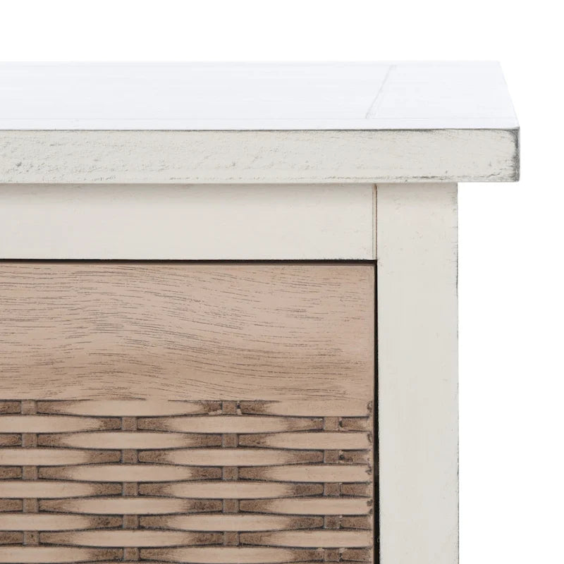 Banc de rangement 3 tiroirs et étagère inférieure - 47,3 L x 15 P x 19 H - 47Lx15Px19H