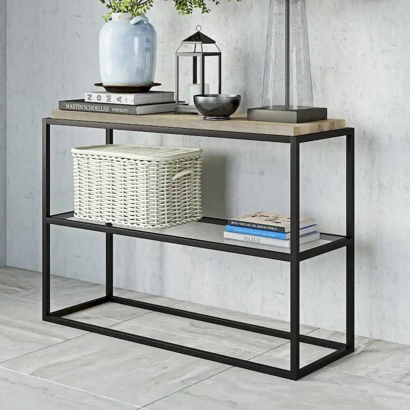 Console en bronze noirci