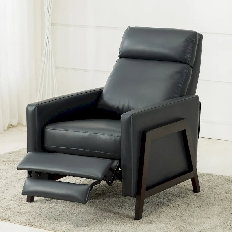 Fauteuil inclinable moderne à dossier poussoir