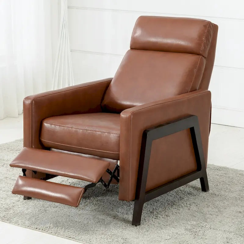 Fauteuil inclinable moderne à dossier poussoir