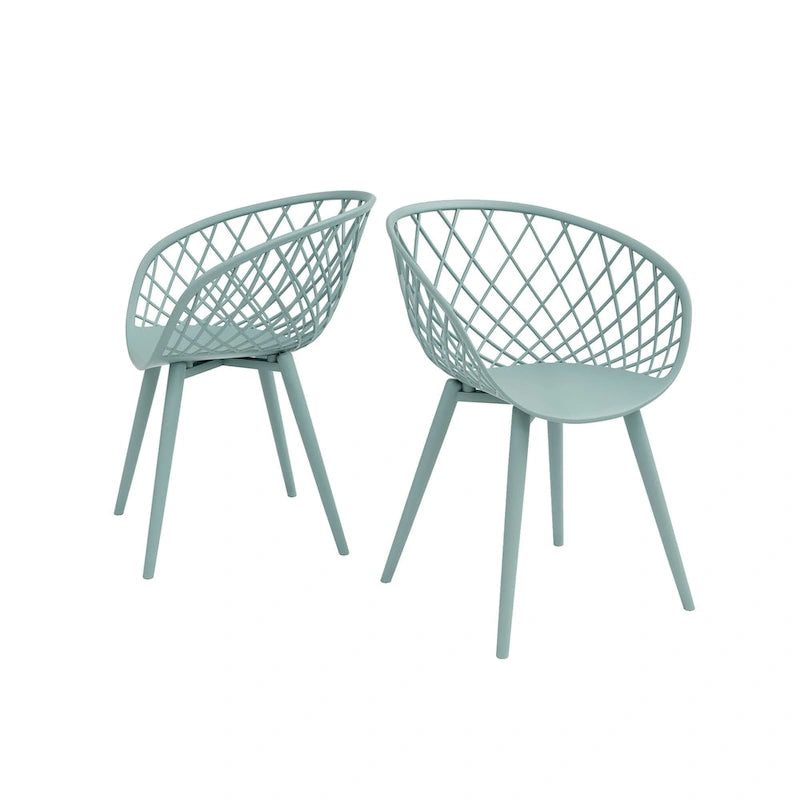 Chaise Mid-Century (Lot de 2)