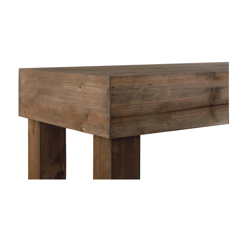 Console en bois – 31 de haut ou 39,5 de haut