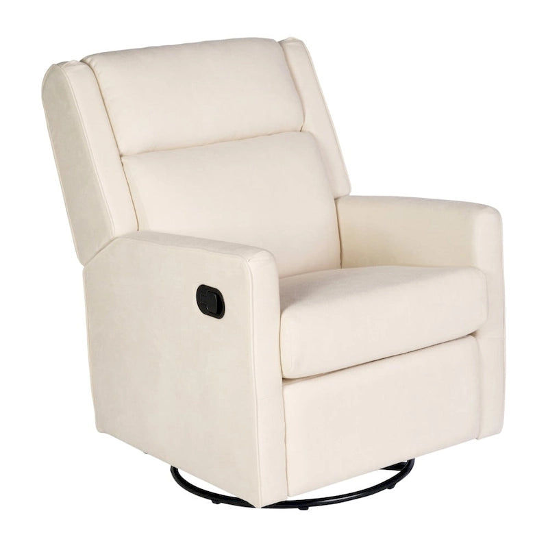 Fauteuil inclinable à bascule manuel avec fonctions pivotante et de glisse
