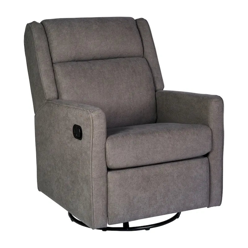 Fauteuil inclinable à bascule manuel avec fonctions pivotante et de glisse