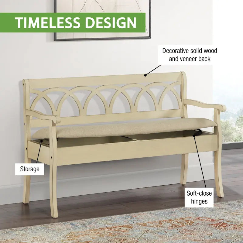 Banc de rangement