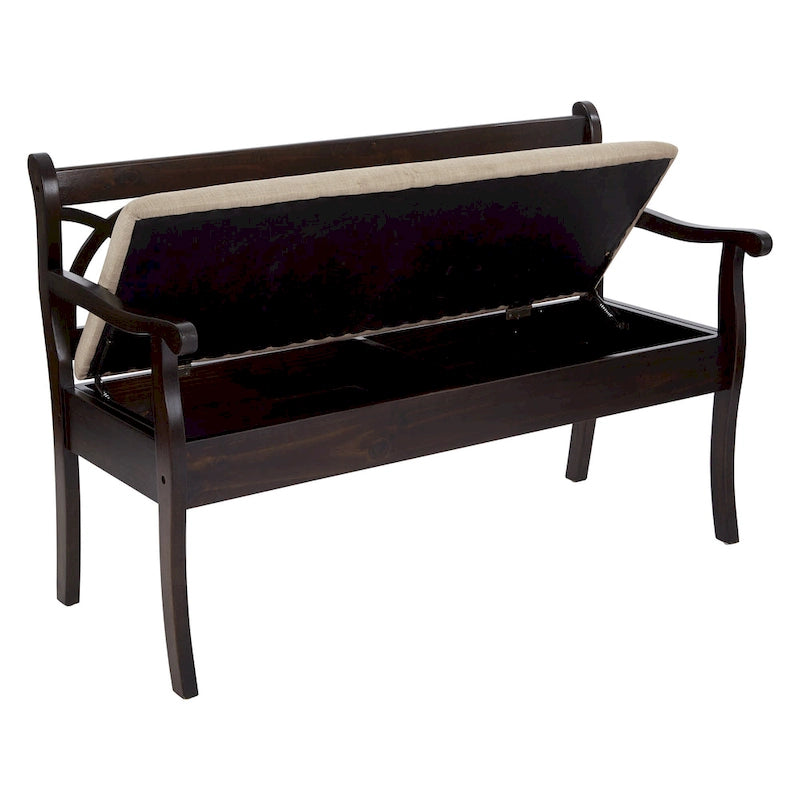 Banc de rangement
