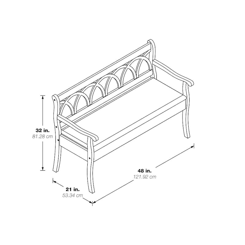 Banc de rangement