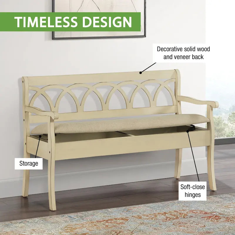 Banc de rangement