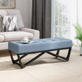 Banc rembourré moderne pour chevet, salon et entrée