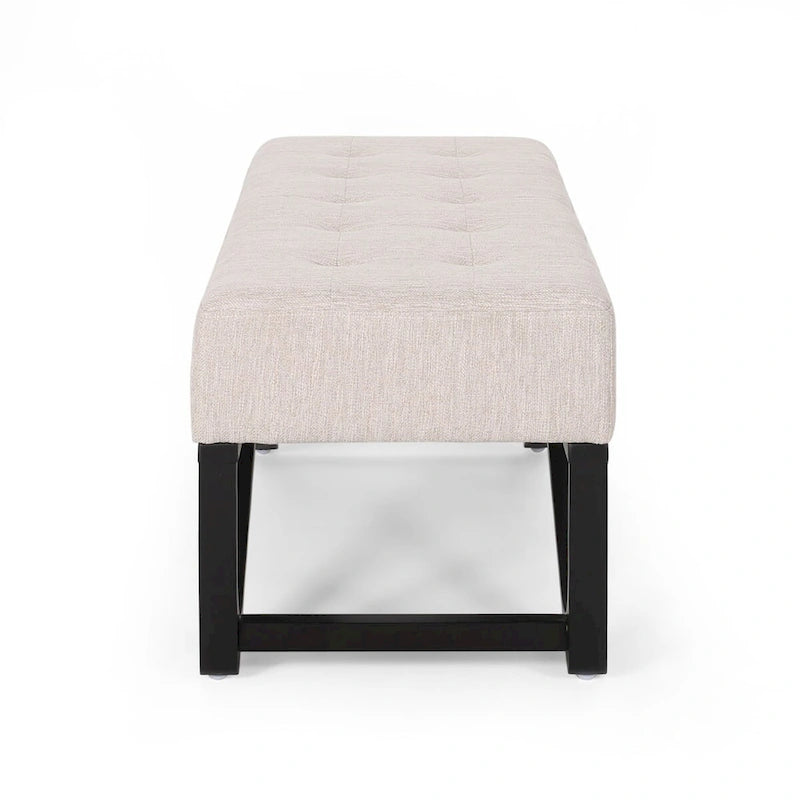 Banc rembourré moderne pour chevet, salon et entrée