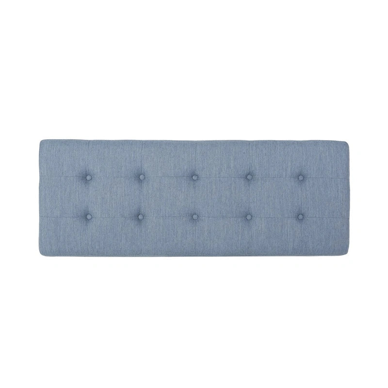 Banc rembourré moderne pour chevet, salon et entrée