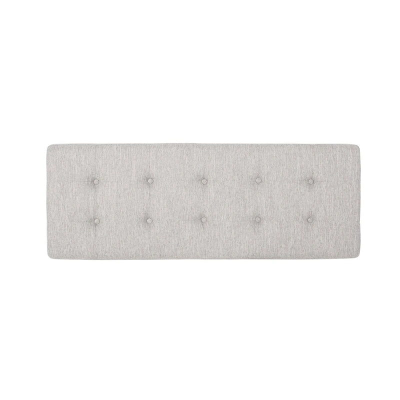 Banc rembourré moderne pour chevet, salon et entrée