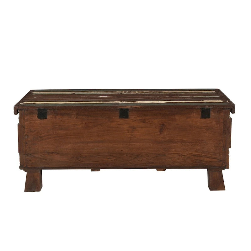 Table basse tronc en bois recyclé Elephant – 47 x 25