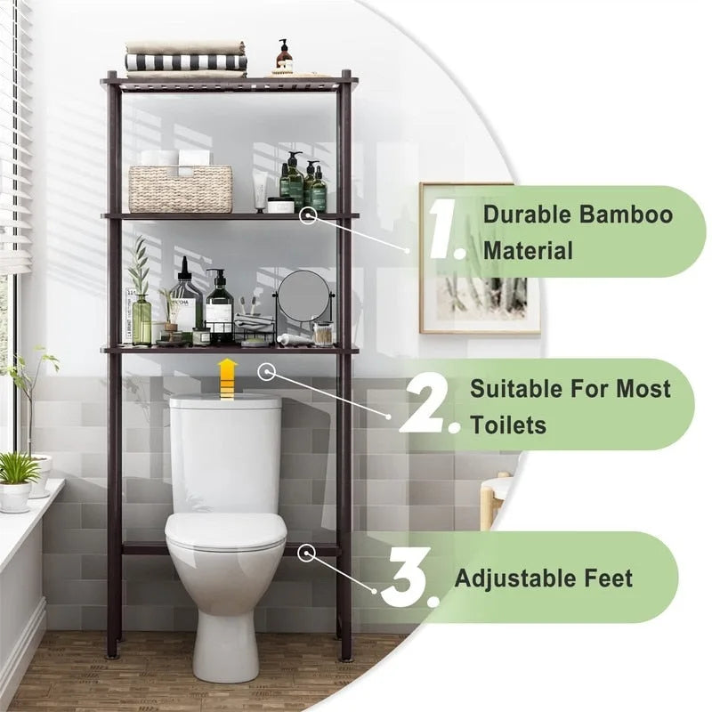 Meuble de rangement pour toilettes