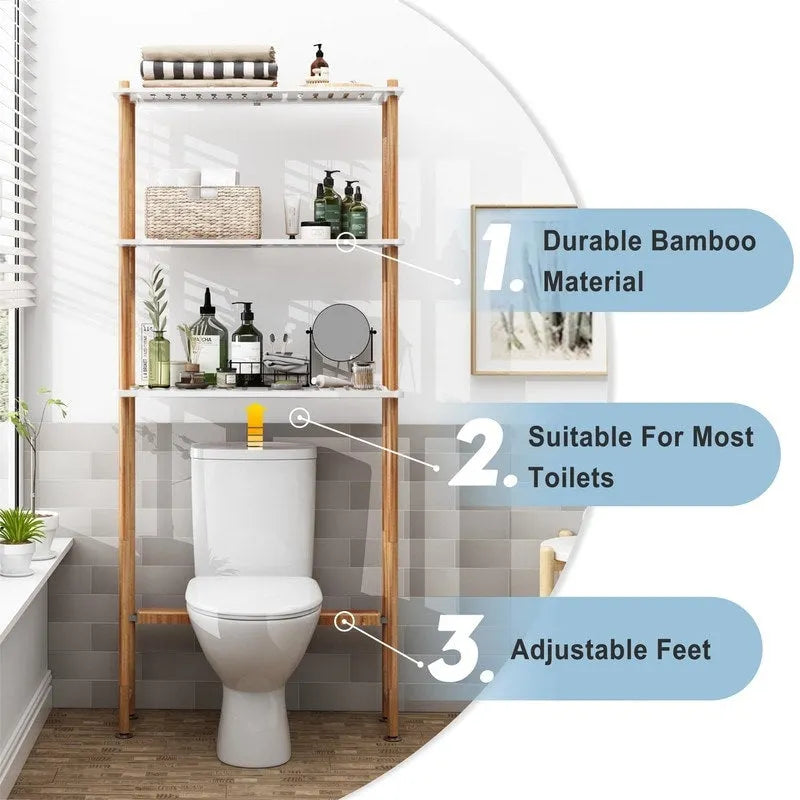 Meuble de rangement pour toilettes